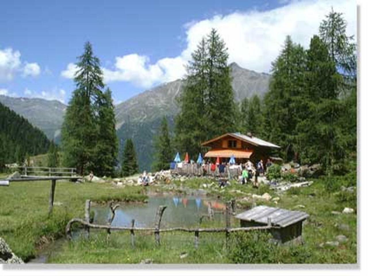 Gasthof Zur Einkehr Sankt Leonhard im Pitztal Dış mekan fotoğraf